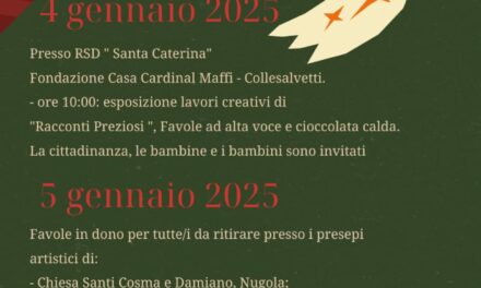 “FAVOLE IN DONO”: L’EPIFANIA ALL’INSEGNA DI RACCONTI E CONDIVISIONE
