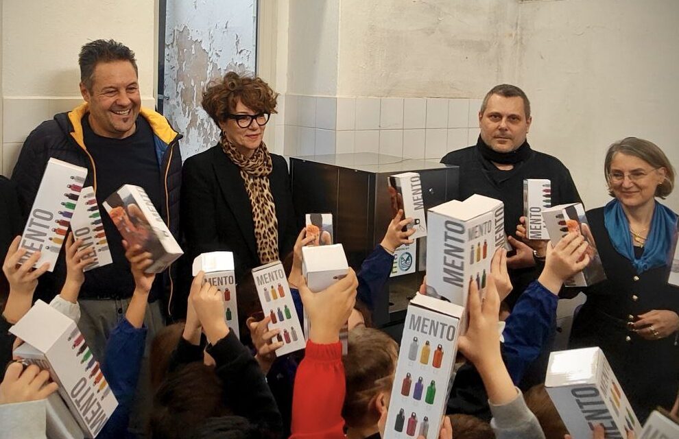 INAUGURATE LE PRIME FONTANELLE SCOLASTICHE PER LA SOSTENIBILITÀ AMBIENTALE