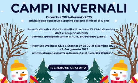 COLLESALVETTI: INIZIATE LE ISCRIZIONI PER I CAMPI INVERNALI GRATUITI PER I RESIDENTI