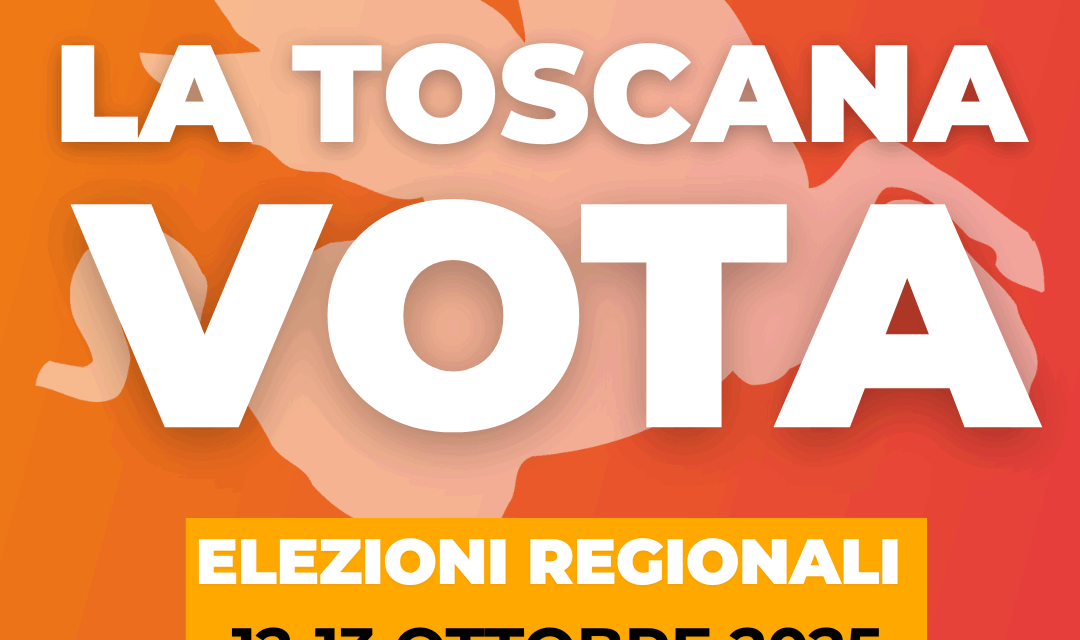 REGIONALI TOSCANA: GIANI IN TESTA (54,17%). TOMASI AL 40,71%