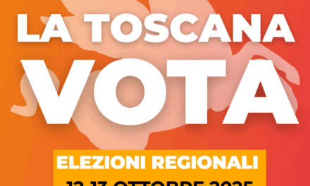 ELEZIONI REGIONALI: LA TOSCANA AL VOTO IL 12 E 13 OTTOBRE