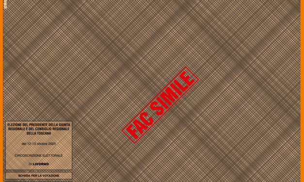 ELEZIONI REGIONALI: ALLE 23 DI IERI ALLE URNE IL 35,70% DEI TOSCANI. A COLLESALVETTI IL 33,08% DEGLI AVENTI DIRITTO