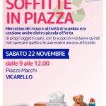 “SOFFITTE IN PIAZZA”, A VICARELLO IL MERCATO DEL RIUSO CHE DÀ NUOVA VITA AGLI OGGETTI DIMENTICATI